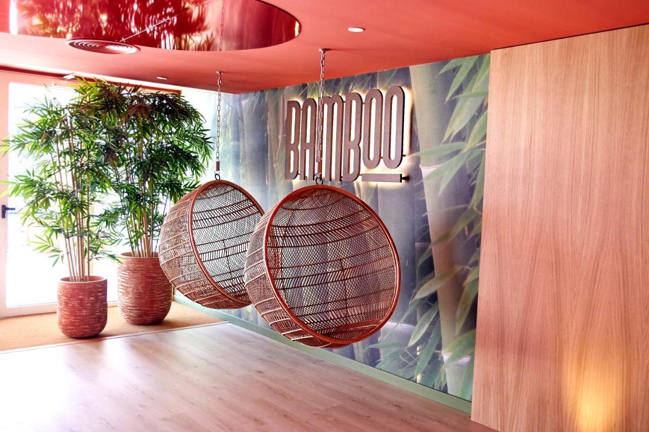 Atzavara Hotel & Spa Santa Susanna Exterior foto Interior of Bamboo