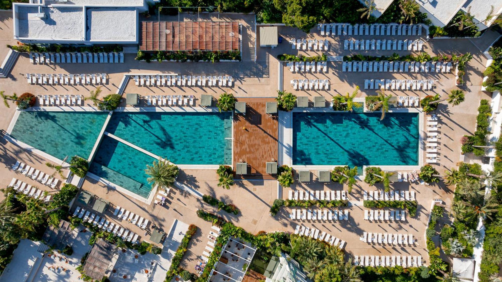 Atzavara Hotel & Spa Santa Susanna Exterior foto Aerial view of the hotel