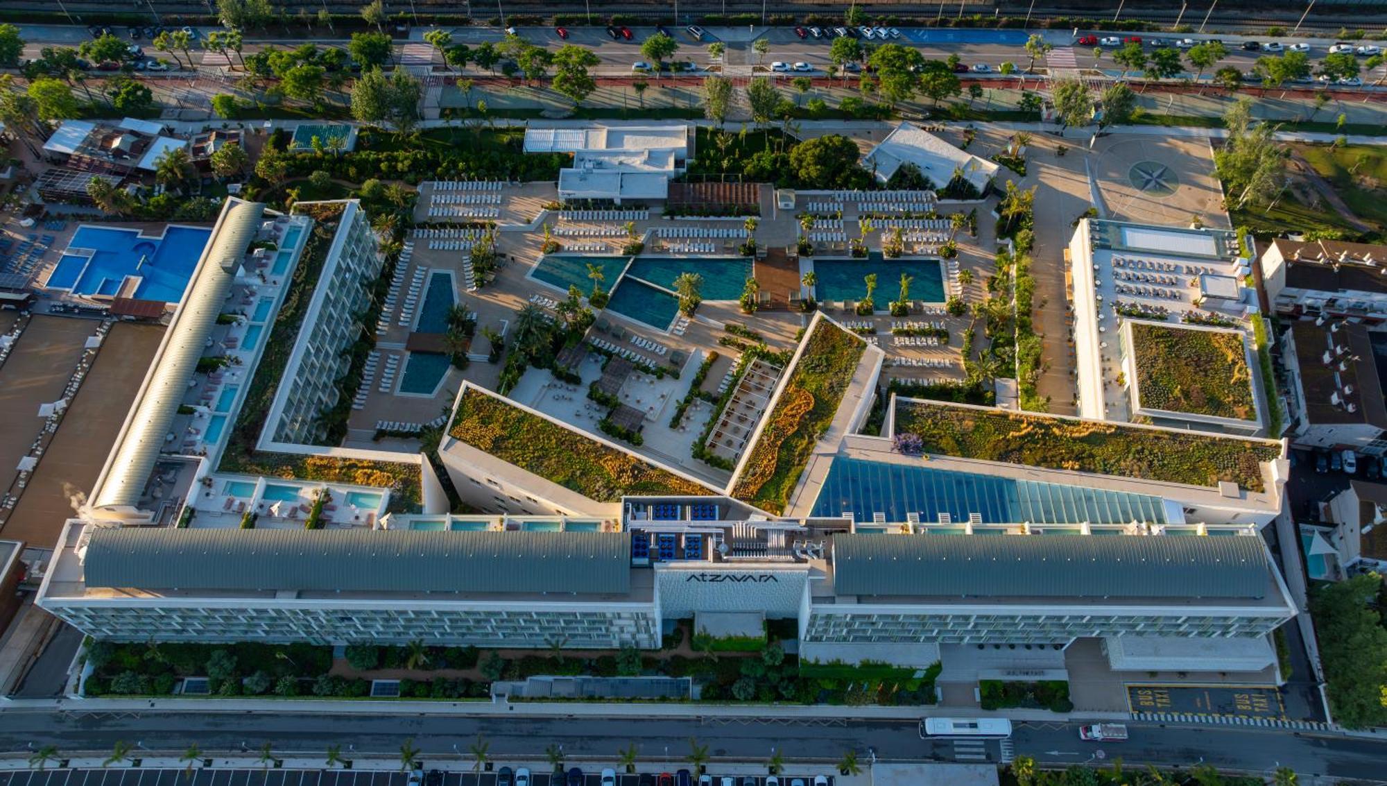 Atzavara Hotel & Spa Santa Susanna Exterior foto Aerial view of the hotel